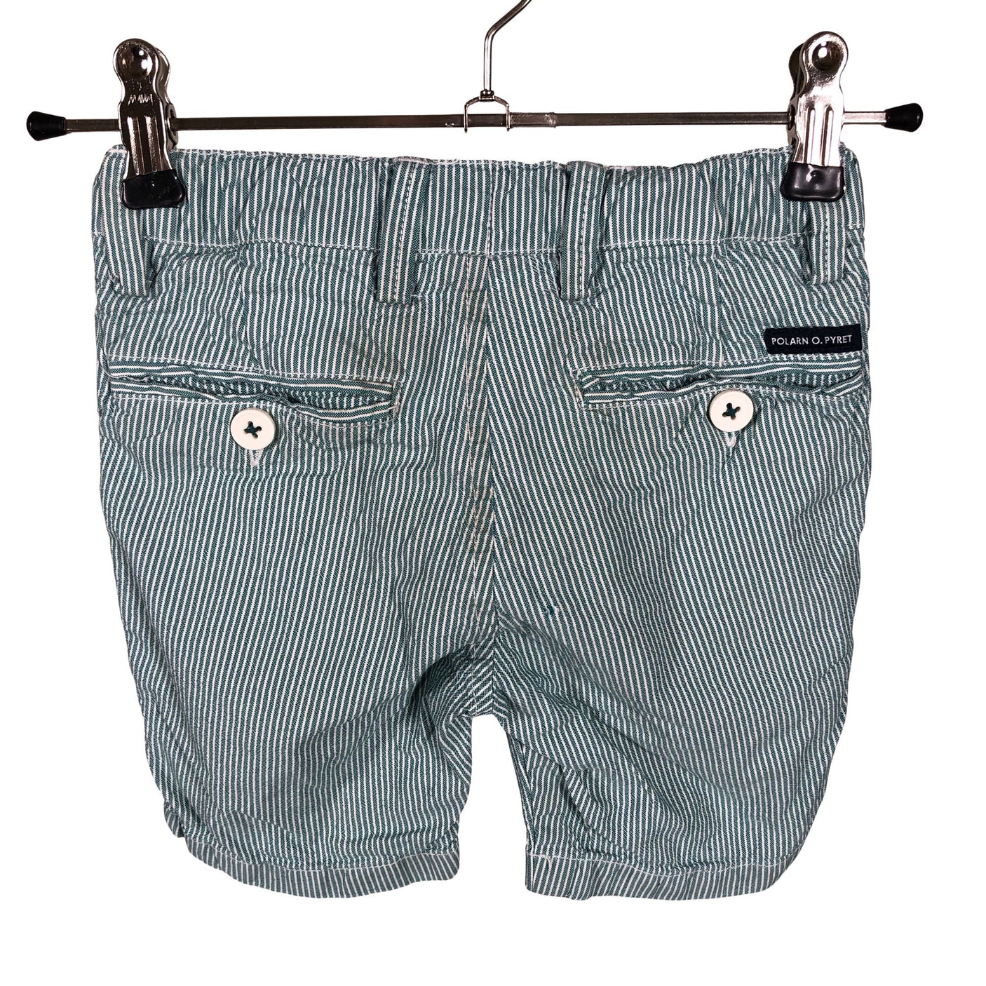 Unisex Polarn O. Pyret - Shorts, size 92 - 98 - Green (2)