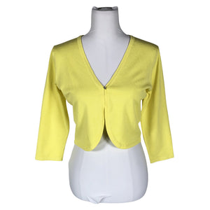 Unisex Fransa - Cardigan, size 40 - Yellow (1)