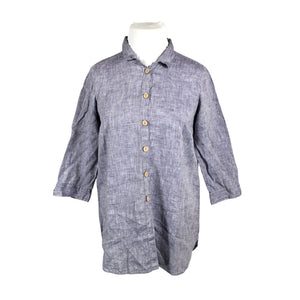 Unisex Bypias - Blouse, size 44 - Light blue (1)