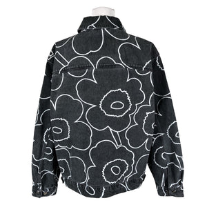 Unisex Marimekko - Denim jacket, size 40 - Gray (2)