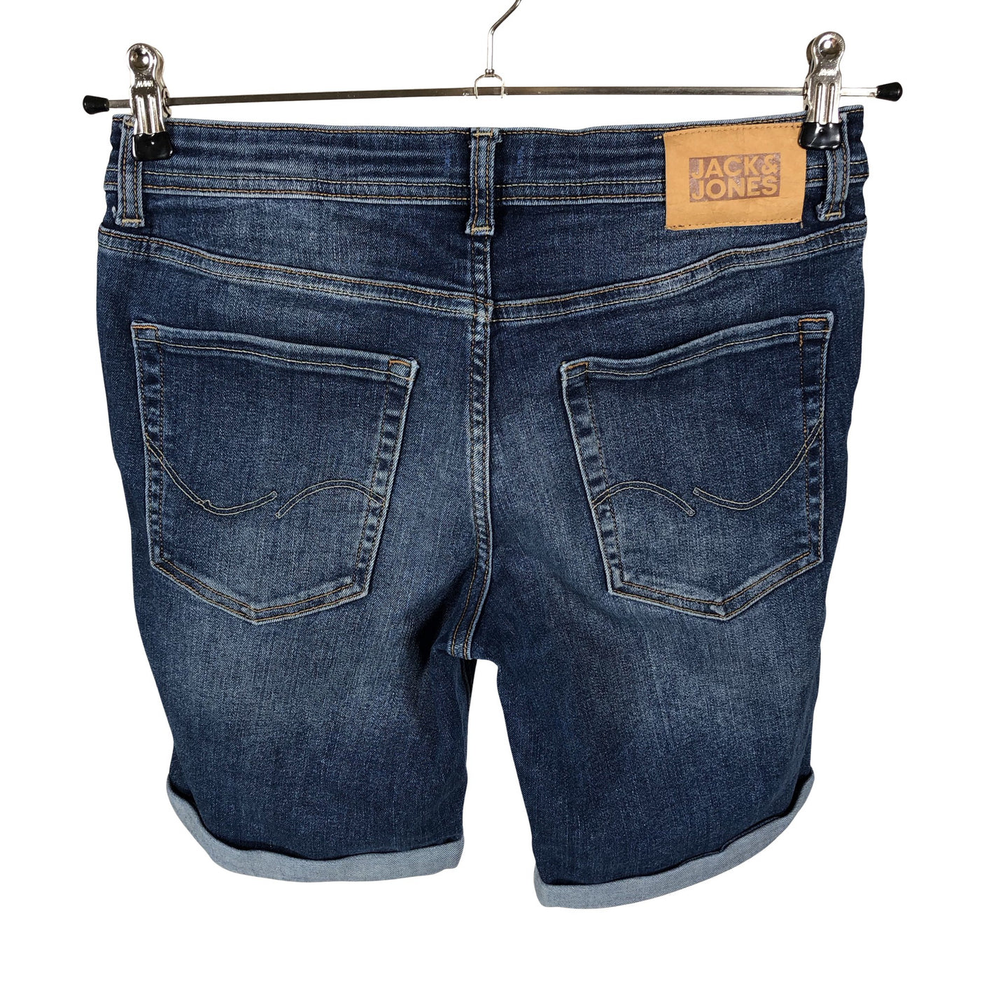 Unisex Jack & Jones - Denim shorts, size 164 - 170 - Blue (2)