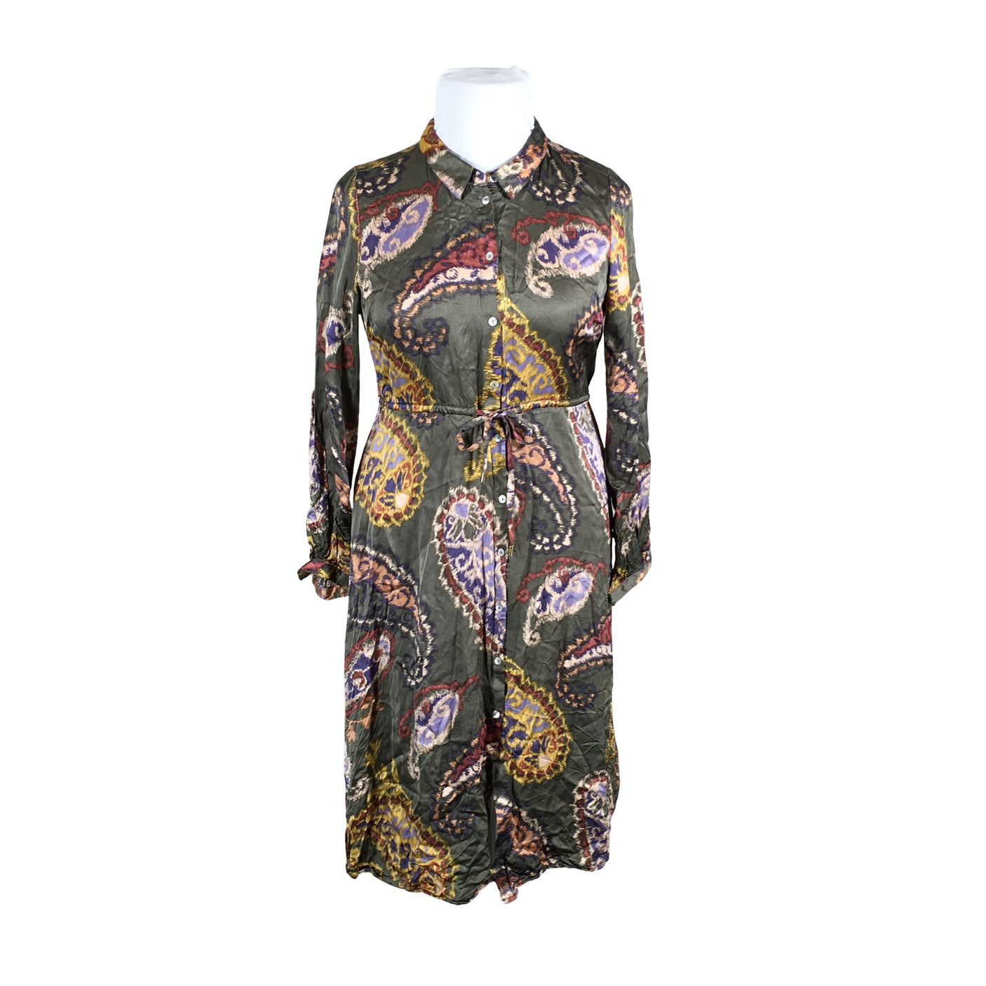 Unisex Esqualo - Schiffon dress, size 42 - Green (1)