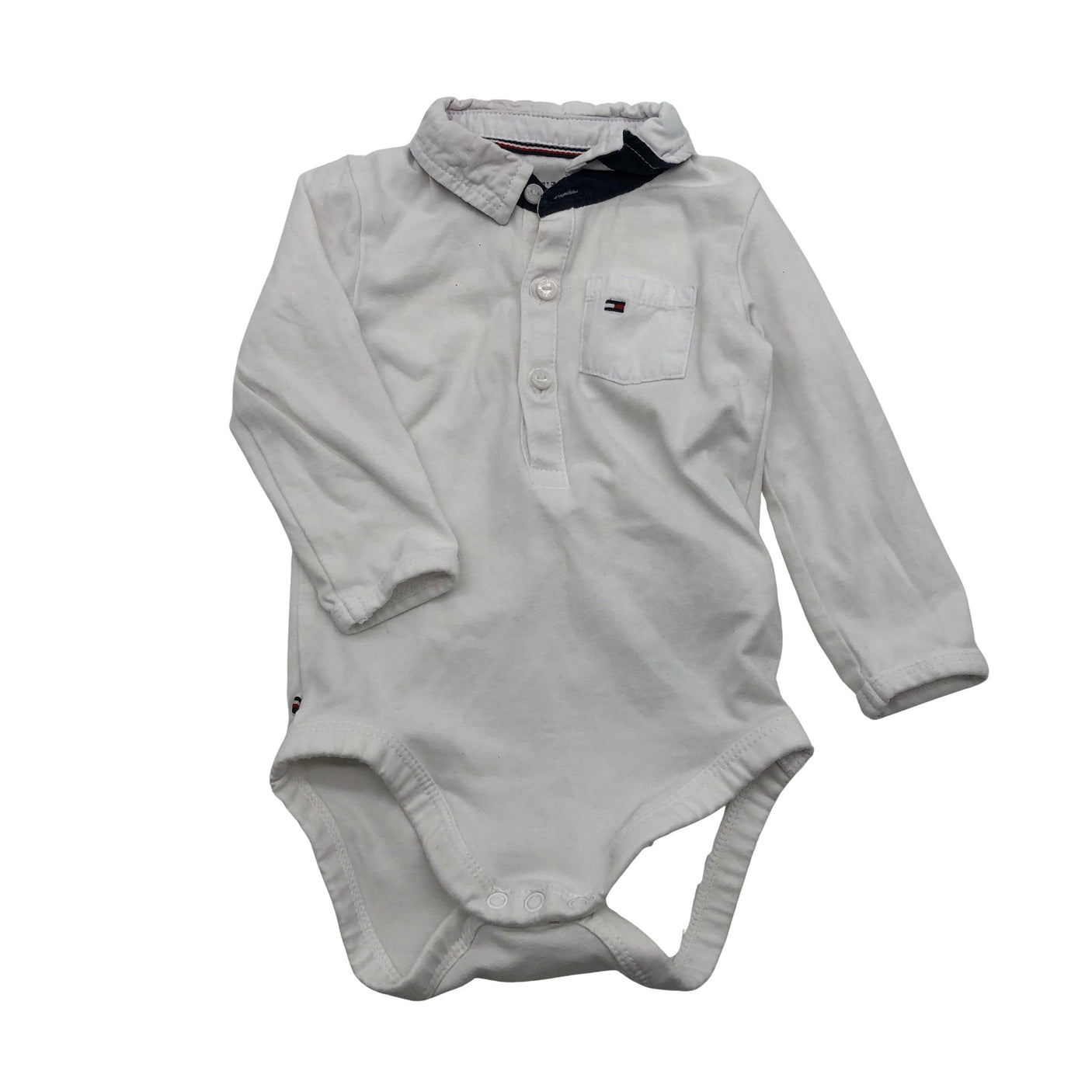 Unisex Tommy Hilfiger - Body, size 62 - 68 - White (1)