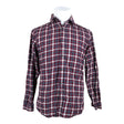 Unisex Selected - Collared shirt, size M - Wine red ()