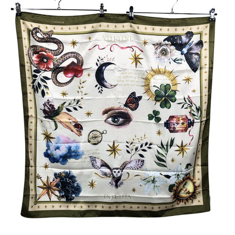 Unisex Rituals - Scarf, size Midi - Green (2)