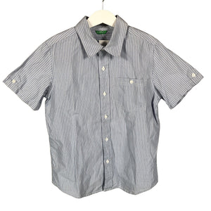 Unisex Benetton - Collared shirt, size 134 - 140 - Light blue (1)