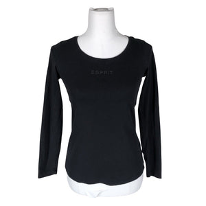 Unisex Esprit - Tricot shirt, size 36 - Black (1)