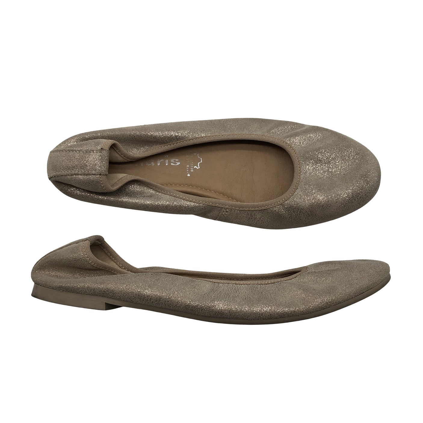 Unisex Tamaris - Ballerinas, size 38 - Beige (1)