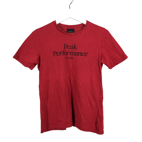 Unisex Peak Performance - T-shirt, size 158 - 164 - Red ()
