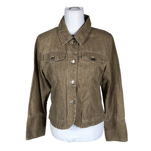 Unisex Greenhouse - Denim jacket, size 38 - Brown (1)