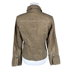 Unisex Greenhouse - Denim jacket, size 38 - Brown (2)
