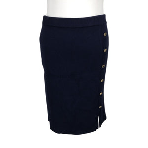 Unisex Lindex - Knit skirt, size 44 - Blue (1)