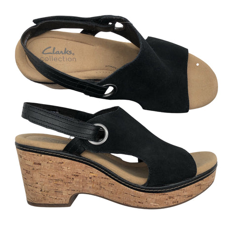 Unisex Clarks - Wedge sandals, size 41 - Black ()