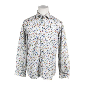 Unisex Sand - Collared shirt, size L - White (1)