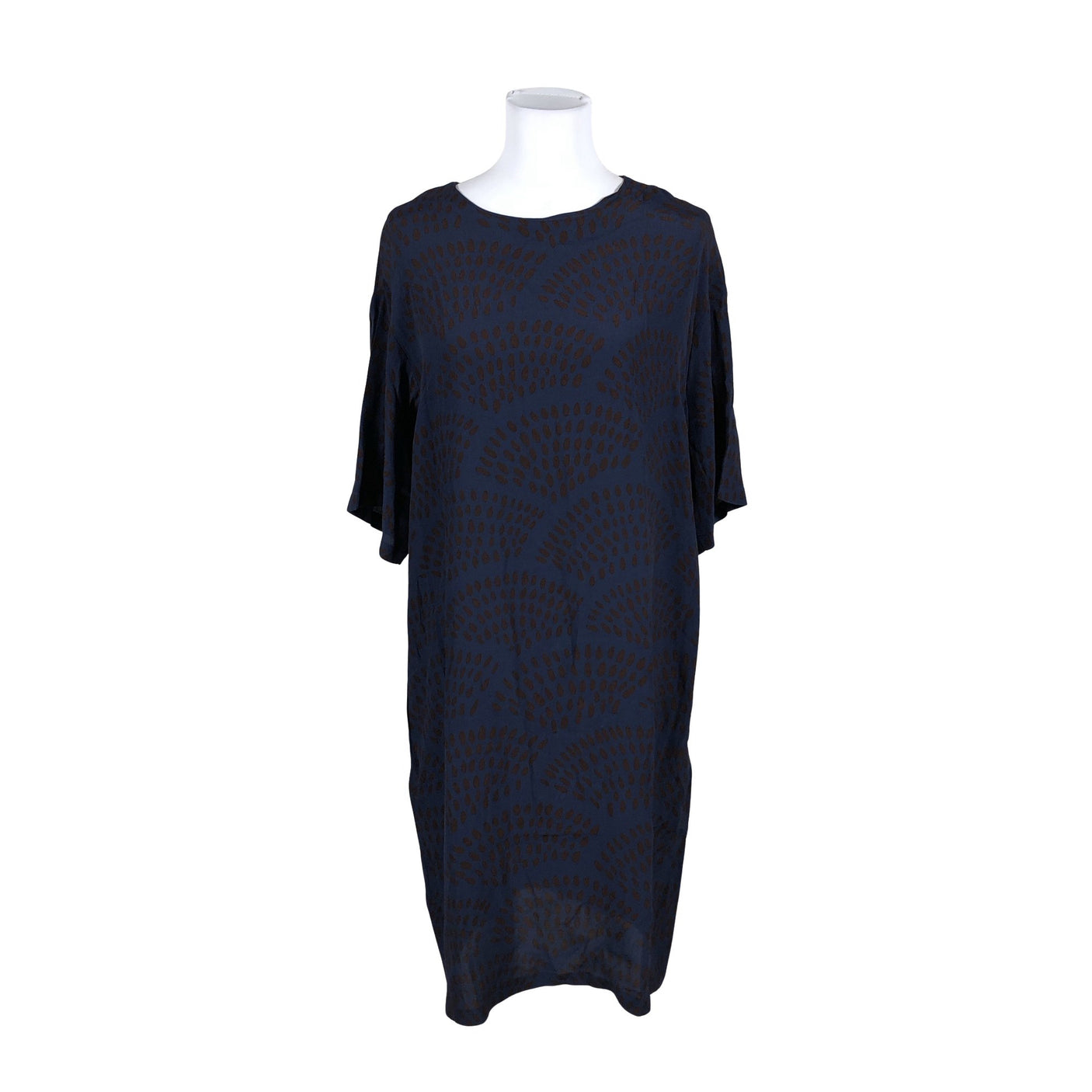 Unisex Marimekko - Schiffon dress, size 40 - Blue (1)