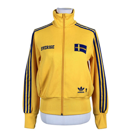 Unisex Adidas - Track jacket, size 40 - Yellow ()
