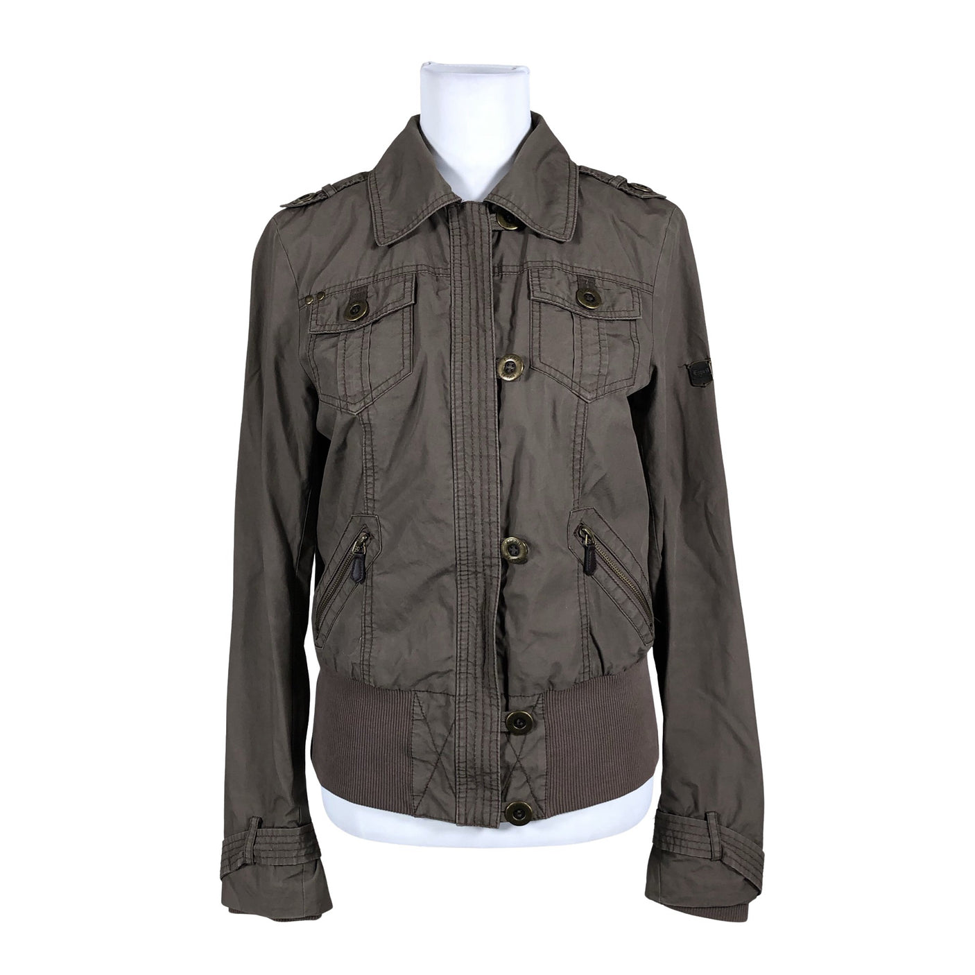 Unisex Esprit - Outdoor jacket, size 38 - Brown (1)