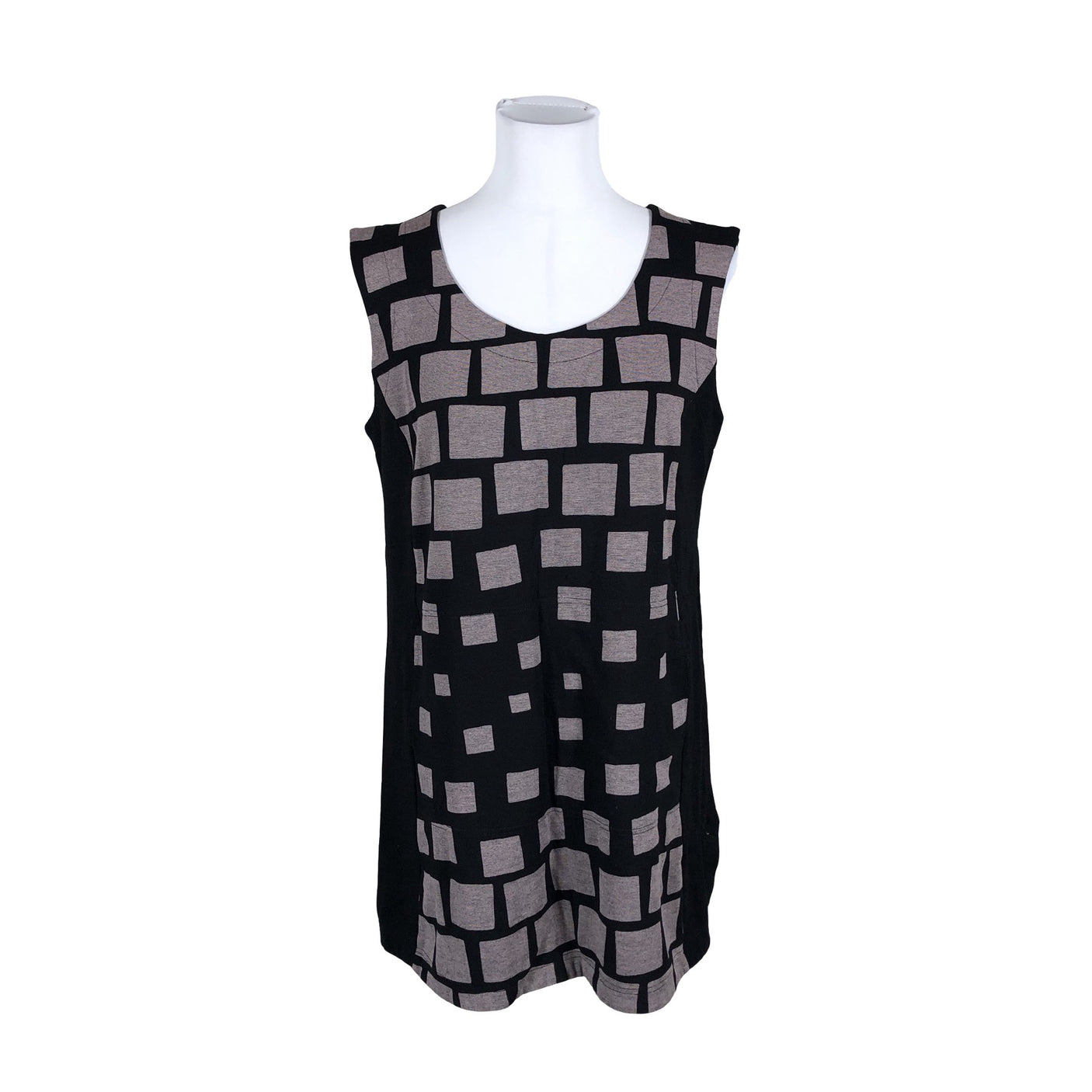 Unisex Aino - Tricot tunic, size 36 - Black (1)