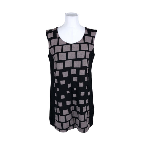 Unisex Aino - Tricot tunic, size 36 - Black ()
