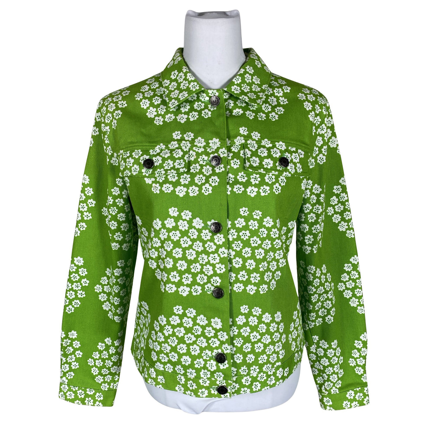 Unisex Marimekko - Denim jacket, size 40 - Green (1)