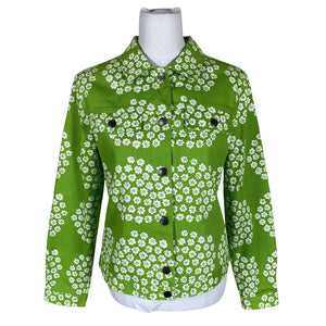 Unisex Marimekko - Denim jacket, size 40 - Green (1)