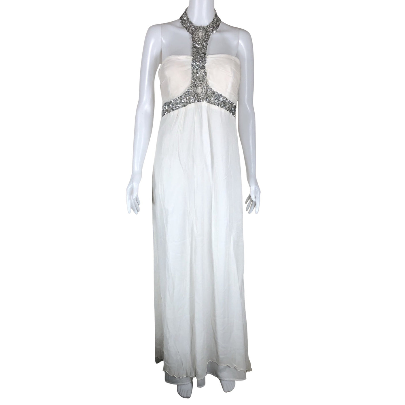 Unisex Long Tall Sally - Party dress, size 36 - White (1)