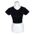 Unisex ICIW – Icaniwill - Sports shirt, short sleeve, size 38 - Black ()