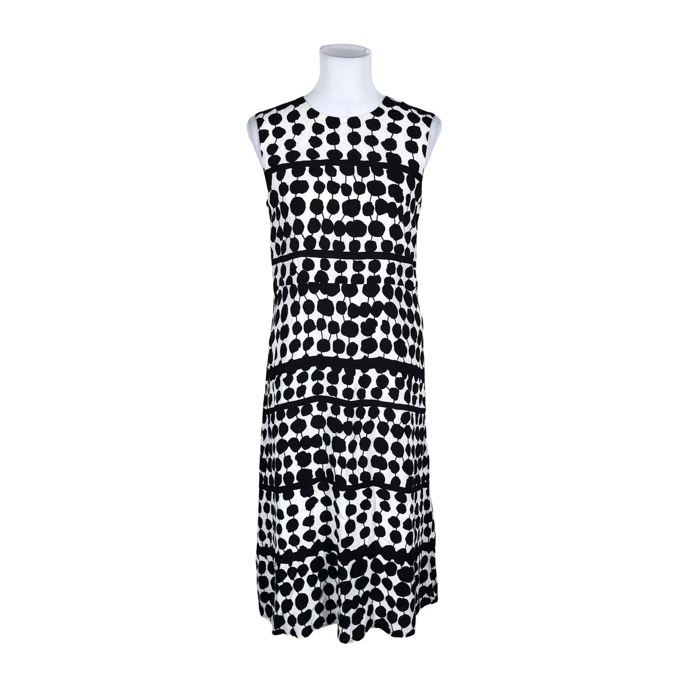 Unisex Marimekko - Schiffon dress, size 40 - Black (1)