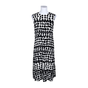 Unisex Marimekko - Schiffon dress, size 40 - Black (1)