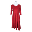 Unisex MariMari - Tricot dress, size 40 - Red ()