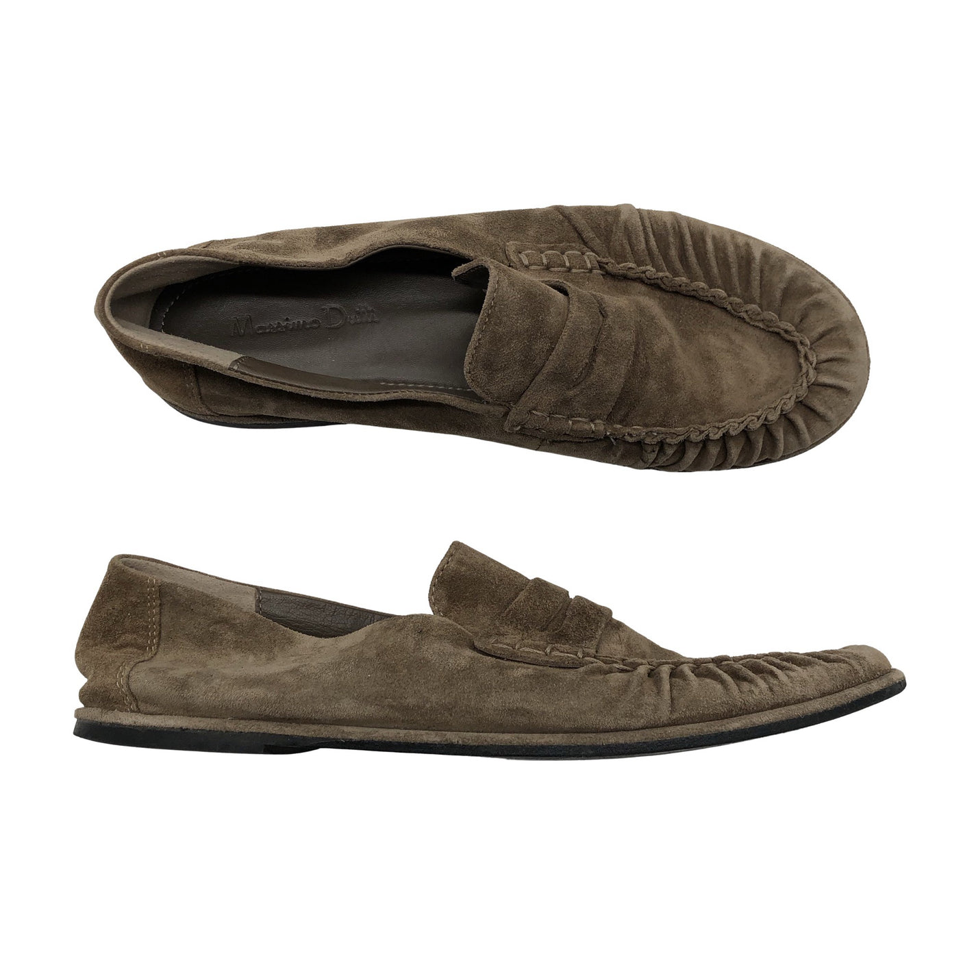 Unisex Massimo Dutti - Loafers, size 37 - Brown (1)