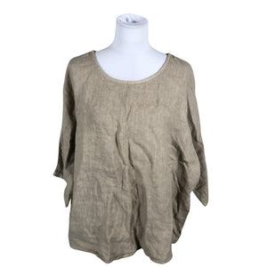 Unisex Bohemiana - Short-sleeved blouse, size Ei kokoa - Beige (1)