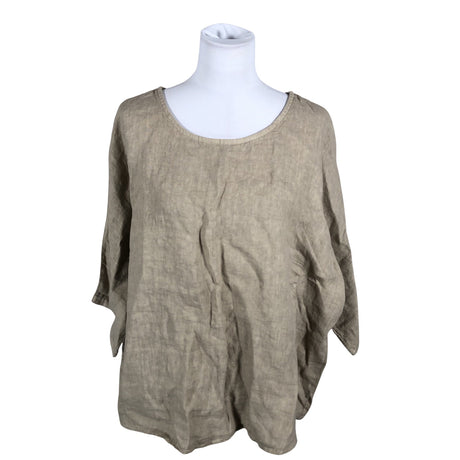 Unisex Bohemiana - Short-sleeved blouse, size Ei kokoa - Beige ()