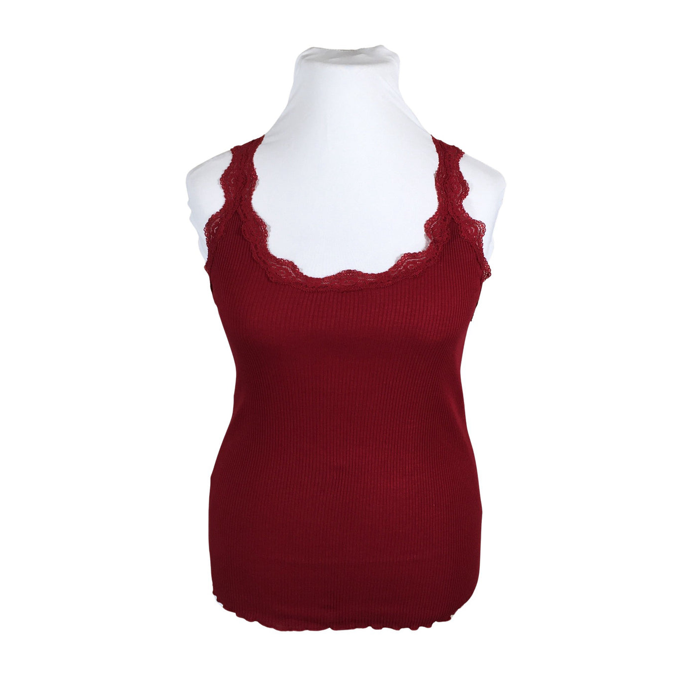 Unisex Rosemunde - Tricot tank top, size 42 - Wine red (1)