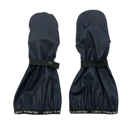 Unisex Polarn O. Pyret - Rain mittens, size 2 - 3 vuotta - Blue ()