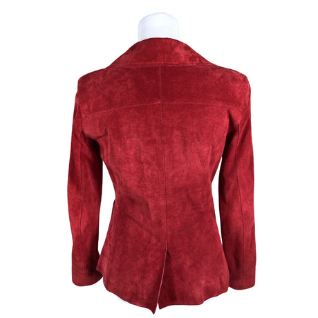 Unisex Part two - Leather jacket, size 36 - Red (2)