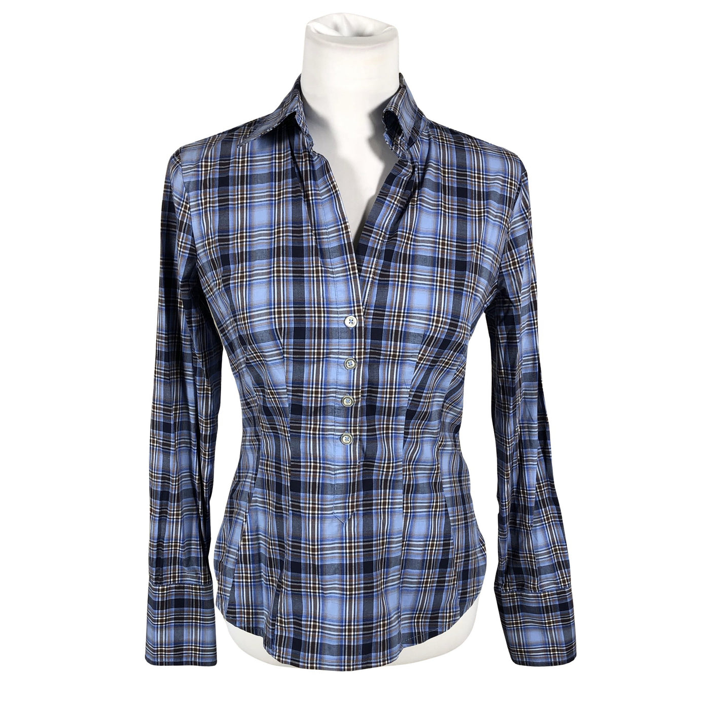 Unisex Benetton - Blouse, size 36 - Blue (1)