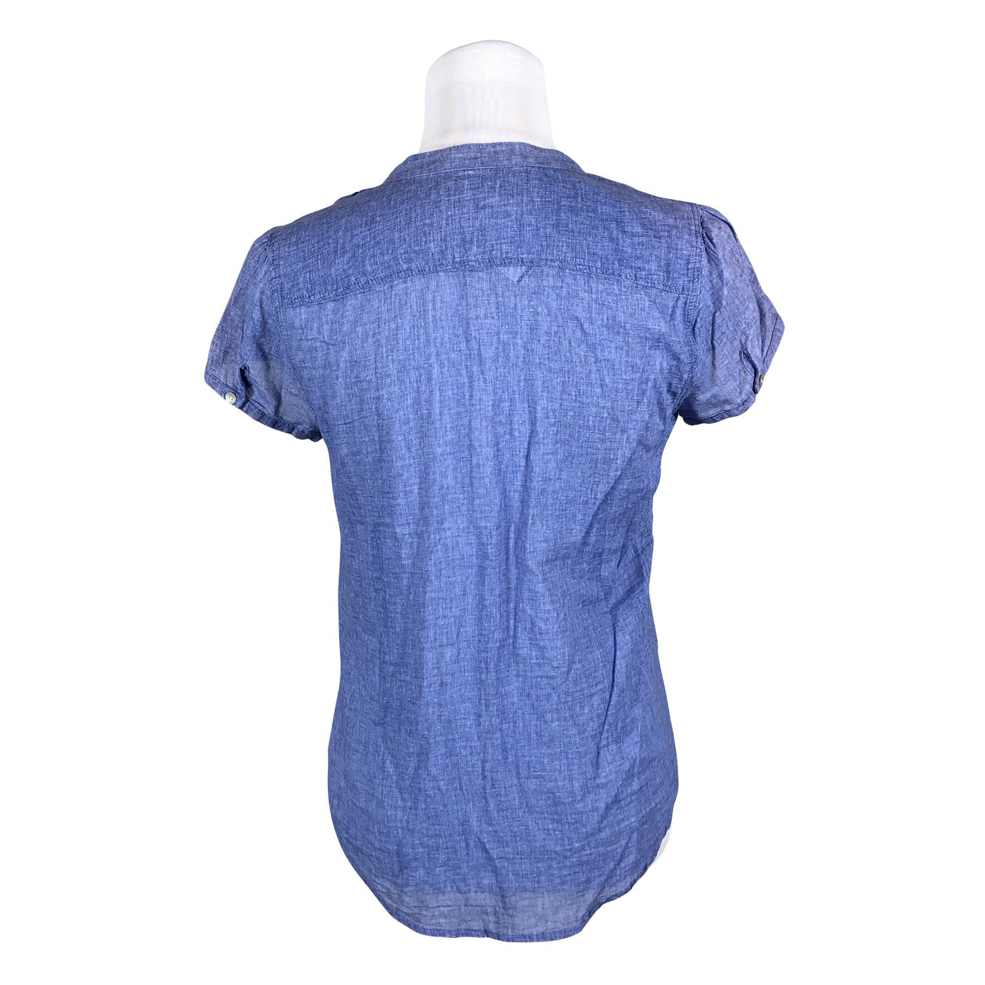 Unisex S.T.I - Short-sleeved blouse, size 36 - Blue (2)