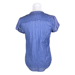 Unisex S.T.I - Short-sleeved blouse, size 36 - Blue (2)