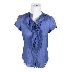 Unisex S.T.I - Short-sleeved blouse, size 36 - Blue (1)