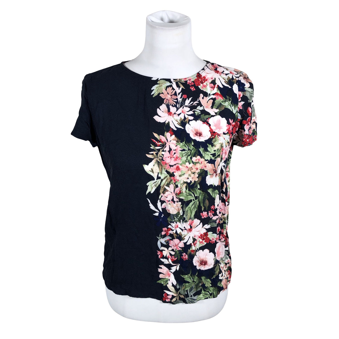 Unisex Esprit - Short-sleeved blouse, size 34 - Blue (1)