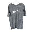 Unisex Nike - Sports shirt, short sleeve, size 152 - 158 - Gray ()
