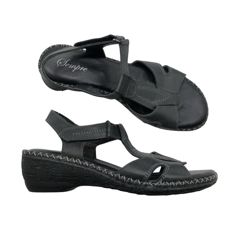 Unisex Sempre - Sandals, size 39 - Black ()