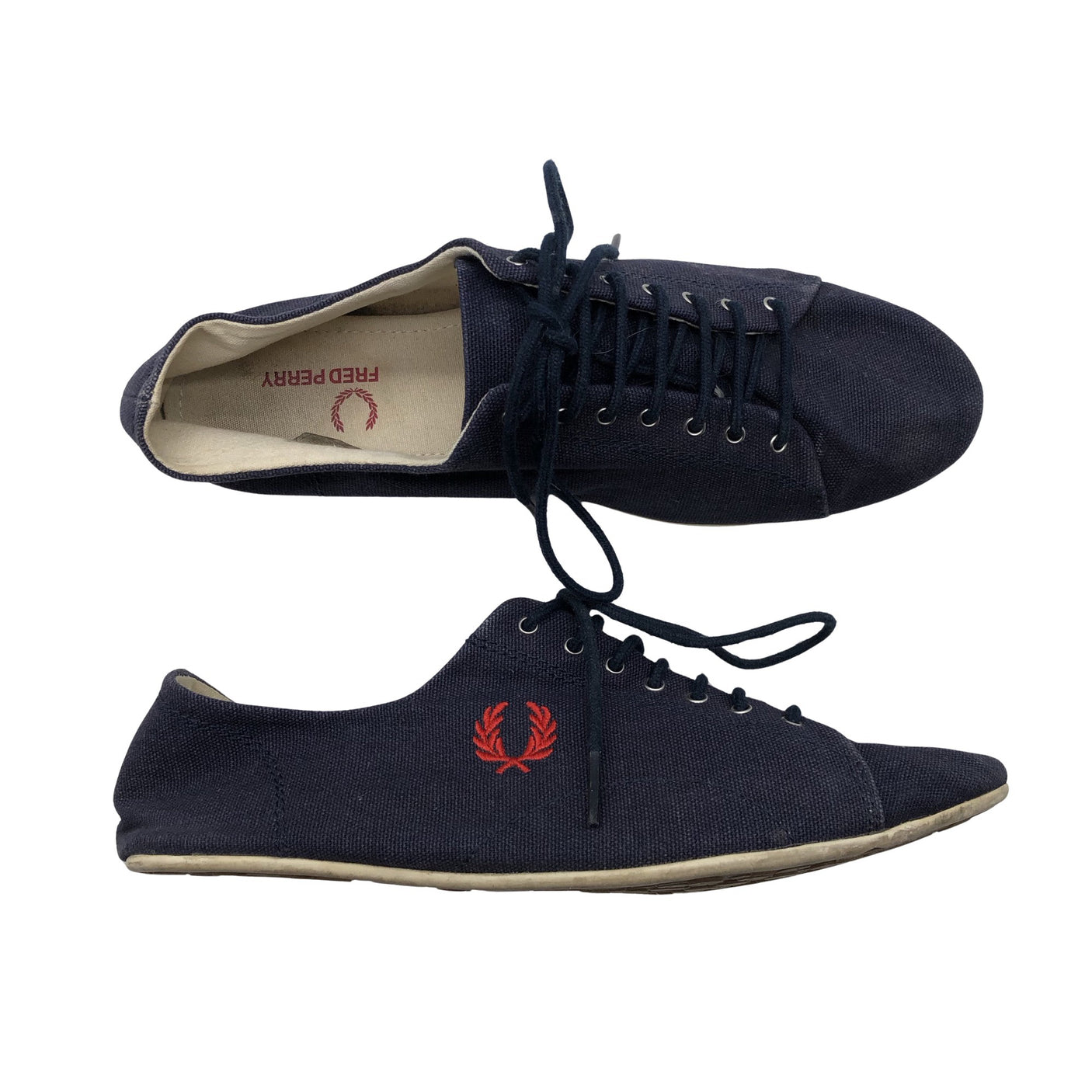 Unisex Fred Perry - Casual sneakers, size 39 - Blue (1)