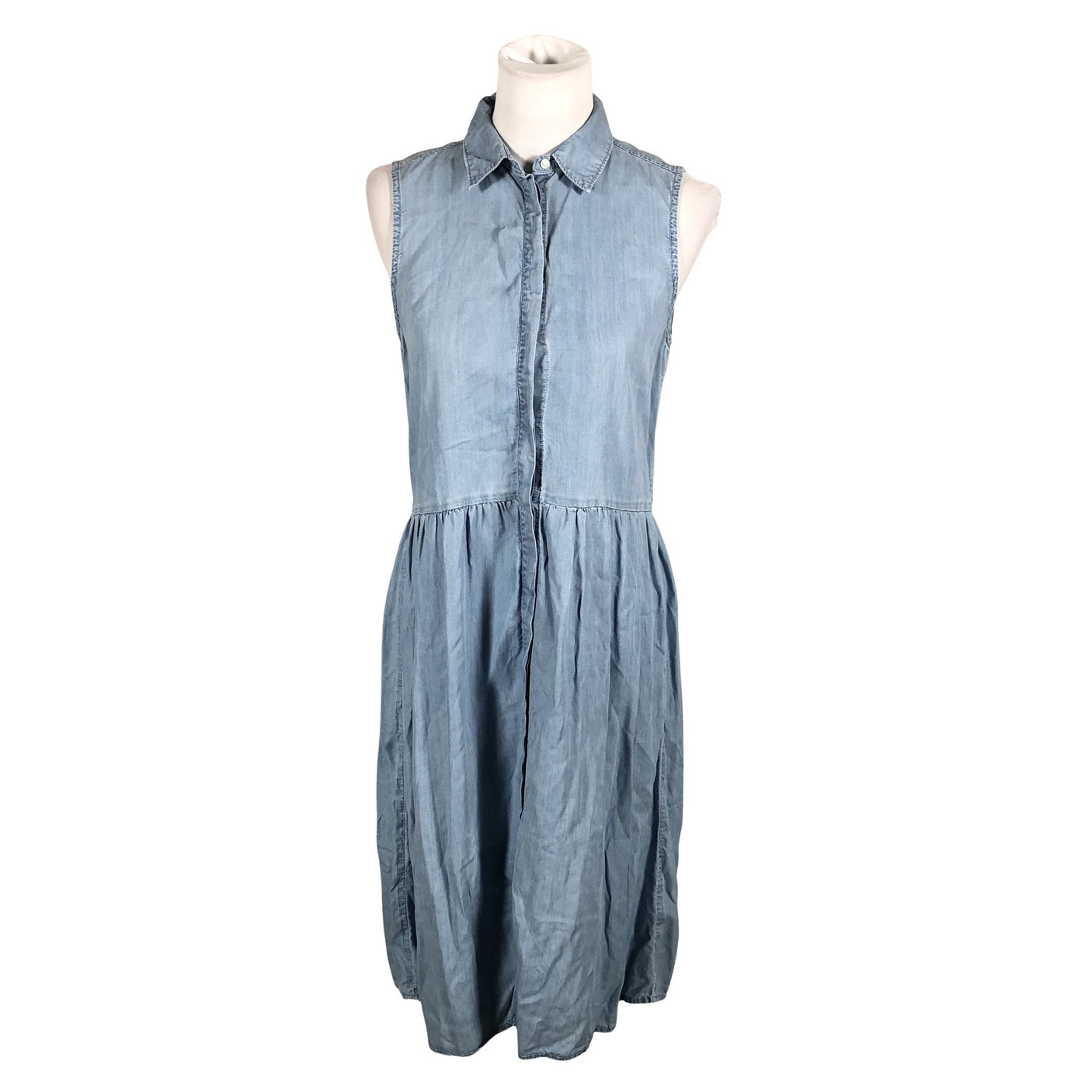 Unisex Selected - Denim dress, size 38 - Light blue (1)