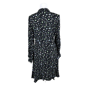 Unisex Selected - Schiffon dress, size 38 - Black (3)