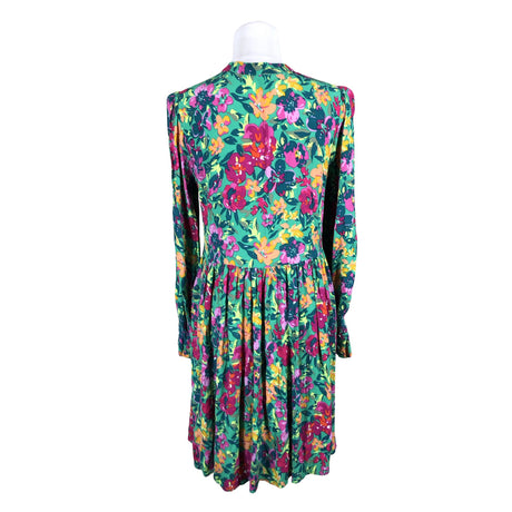 Unisex Y.A.S - Schiffon dress, size 38 - Green (2)