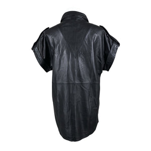 Unisex Goosecraft - Leather jacket, size 34 - Black (2)