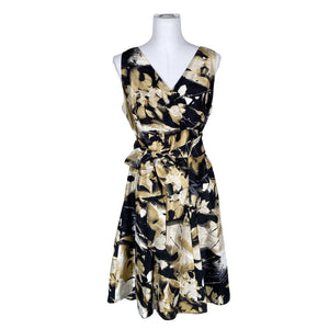 Unisex Your Face - Schiffon dress, size 40 - Beige (1)