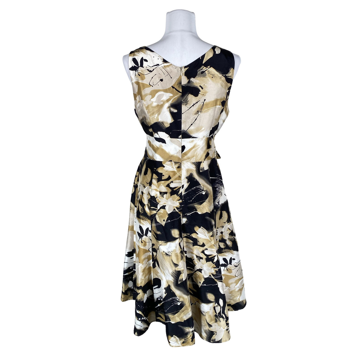 Unisex Your Face - Schiffon dress, size 40 - Beige (2)